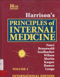 Image of HARRISON'S PRINCIPLES OF INTERNAL MEDICINE Ed. 14