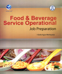 Image of FOOD & BEVERAGE SERVICE OPERATIONAL: Job Preparation