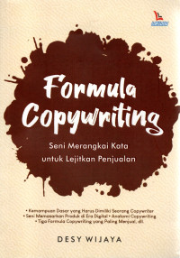 Image of FORMULA COPYWRITING : Seni Merangkai Kata untuk Lejitkan Penjualan