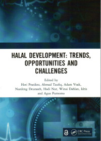 Image of HALAL DEVELOPMENT : TRENS, OPPORTUNITIES AND CHALLENGGES