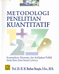 Image of METODOLOGI PENELITIAN KUALITATIF : Komunikasi, Ekonomi, dan Kebijakan Publik Serta Ilmu-ilmu Sosial Lainnya