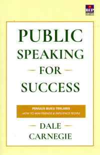 Image of PUBLIC SPEAKING FOR SUCCESS