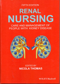 Image of RENAL NURSING : Care and Management of People with Kidney Diseases