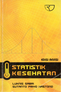 Image of STATISTIK KESEHATAN Ed. Revisi