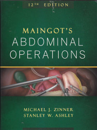 Image of MAINGOT'S ABDOMINAL OPERATIONS Ed.12