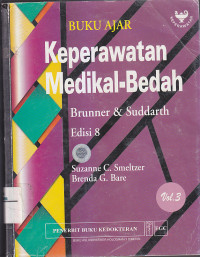 Image of BUKU AJAR KEPERAWATAN MEDIKAL BEDAH BRUNNER & SUDDARTH Ed.8 Vol.3