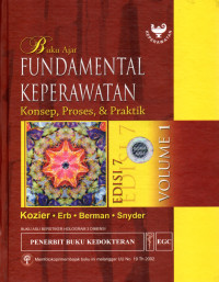 Image of BUKU AJAR FUNDAMENTAL KEPERAWATAN: Konsep, Proses, dan Praktik