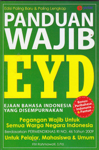 Image of PANDUAN WAJIB EYD