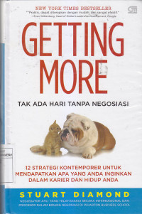 Image of GETTING MORE : Tak Ada Hari Tanpa Negosiasi