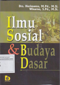 Image of ILMU SOSIAL & BUDAYA DASAR