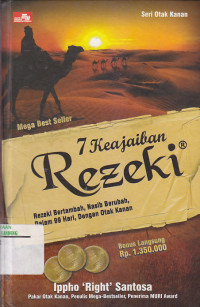 Image of 7 KEAJAIBAN REZEKI : Rezeki Bertambah, Nasib Berubbah, Dalam 99 Hari, dengan Otak Kanan
