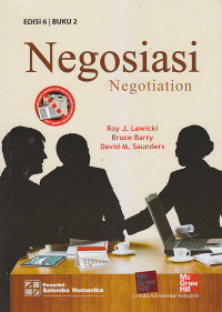 Image of NEGOSIASI : NEGOTIATION Edisi 6 Buku 2