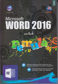 Image of MICROSOFT WORD 2016: Untuk Pemula