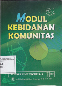 Image of MODUL KEBIDANAN KOMUNITAS