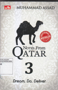 Image of NOTES FROM QATAR 3 : Dream, Do, Deliver