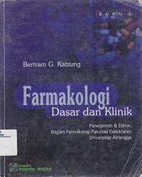 Image of FARMAKOLOGI DASAR DAN KLINIK Bk.1