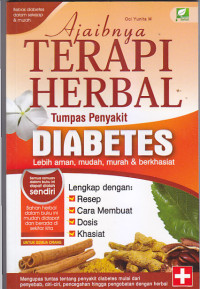Image of AJAIBNYA TERAPI HERBAL TUMPAS PENYAKIT DIABETES