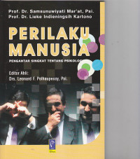 Image of PERILAKU MANUSIA : Pengantar Singkat Tentang Psikologi