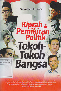 Image of KIPRAH & PEMIKIRAN POLITIK TOKOH-TOKOH BANGSA