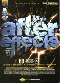 Image of THE MAGIC OF ADOBE AFTER EFFECTS ( Cet.1)