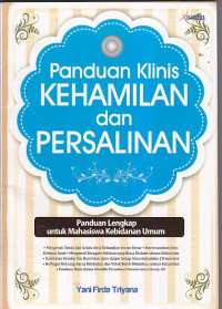 Image of PANDUAN KLINIS KEHAMILAN DAN PERSALINAN